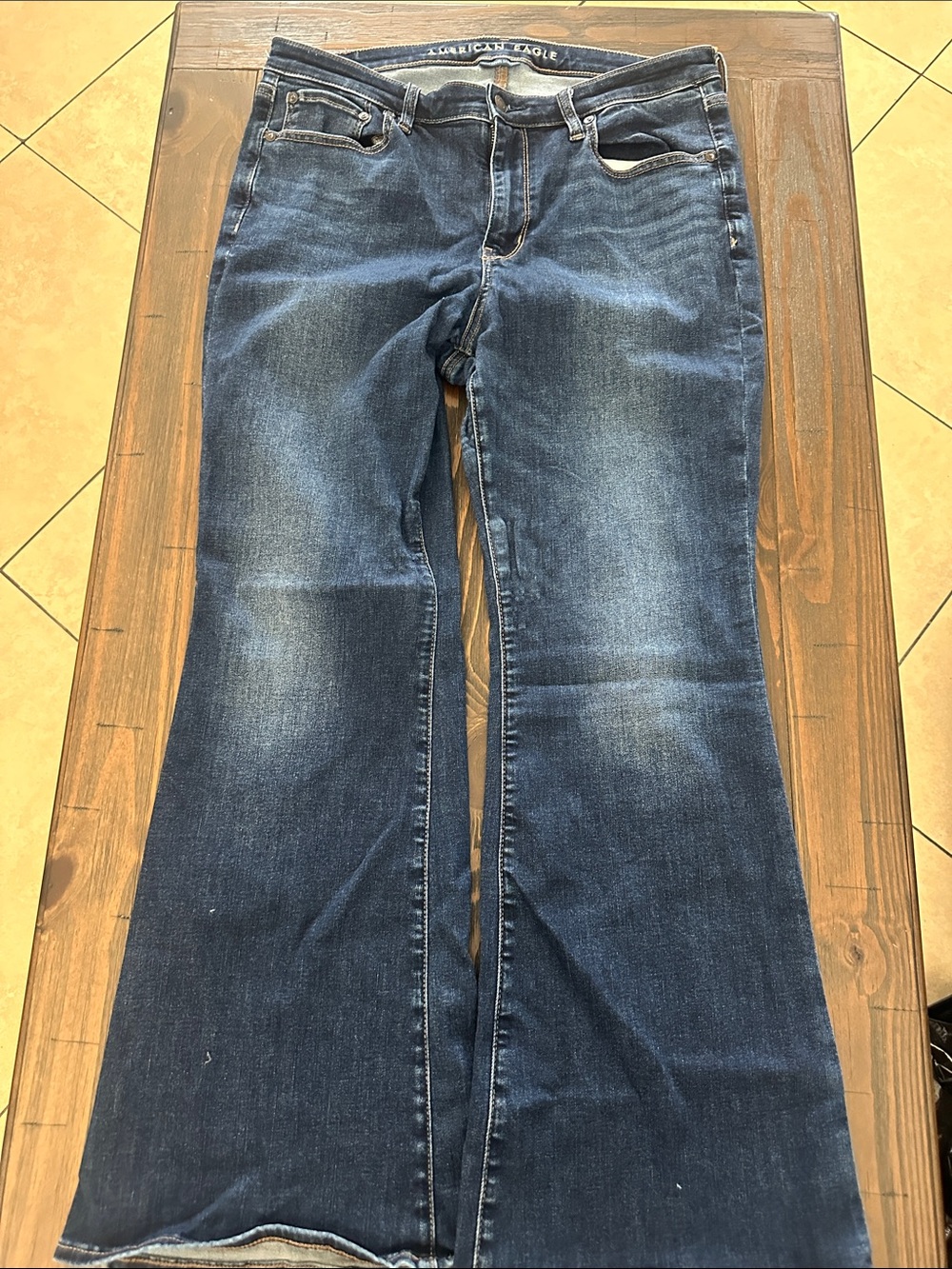 American Eagle Outfitters Indigo Flare Jeans